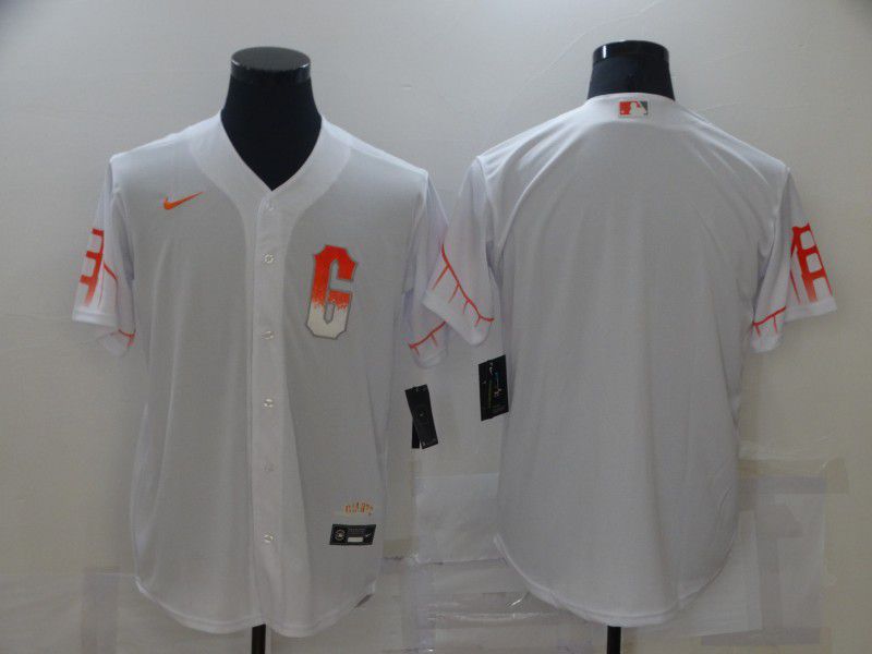 Men San Francisco Giants Blank City Edition White Game Nike 2021 MLB Jersey->san francisco giants->MLB Jersey